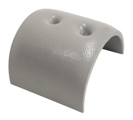 Стыковая накладка 65 мм серая для привального бруса Tessilmare (10250353)